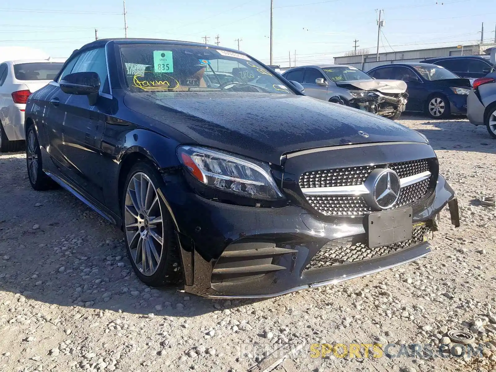 1 Photograph of a damaged car WDDWK8DB5KF777696 MERCEDES-BENZ C CLASS 2019