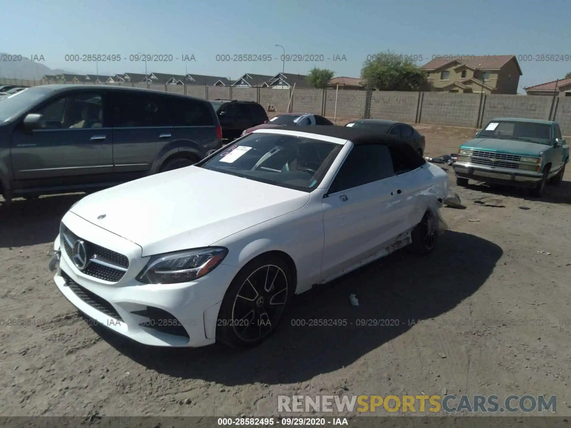 2 Photograph of a damaged car WDDWK8DB5KF787323 MERCEDES-BENZ C-CLASS 2019