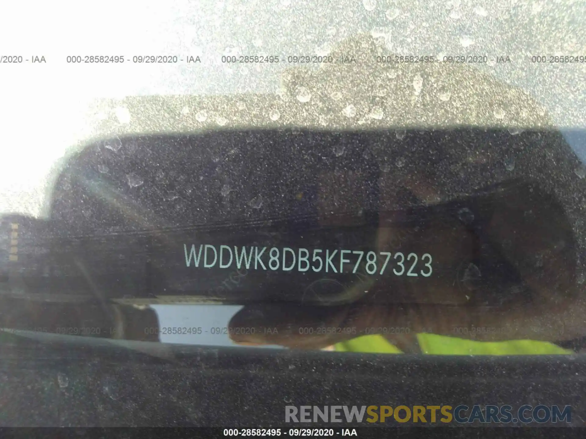 9 Photograph of a damaged car WDDWK8DB5KF787323 MERCEDES-BENZ C-CLASS 2019