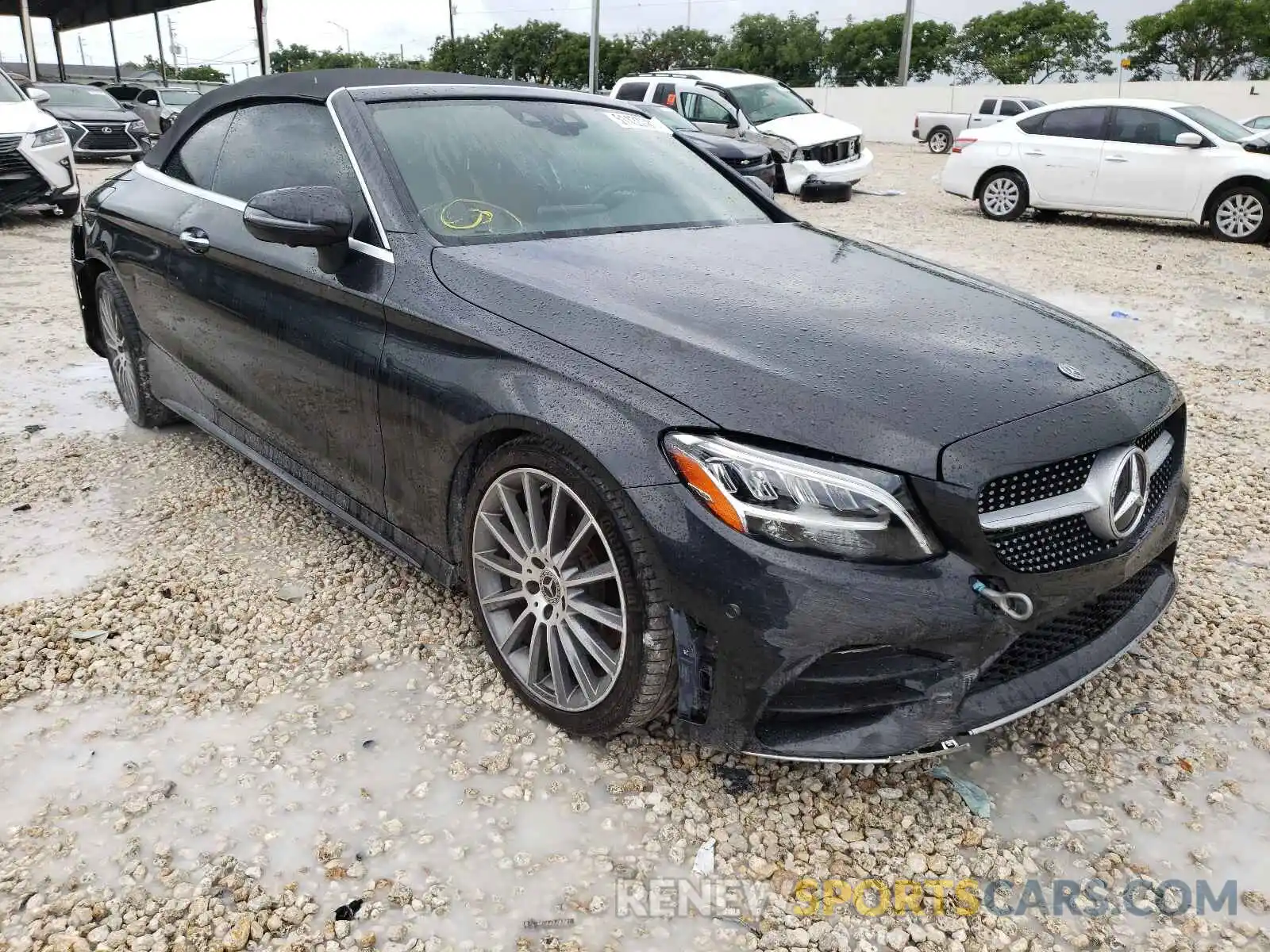 1 Photograph of a damaged car WDDWK8DB5KF879256 MERCEDES-BENZ C-CLASS 2019