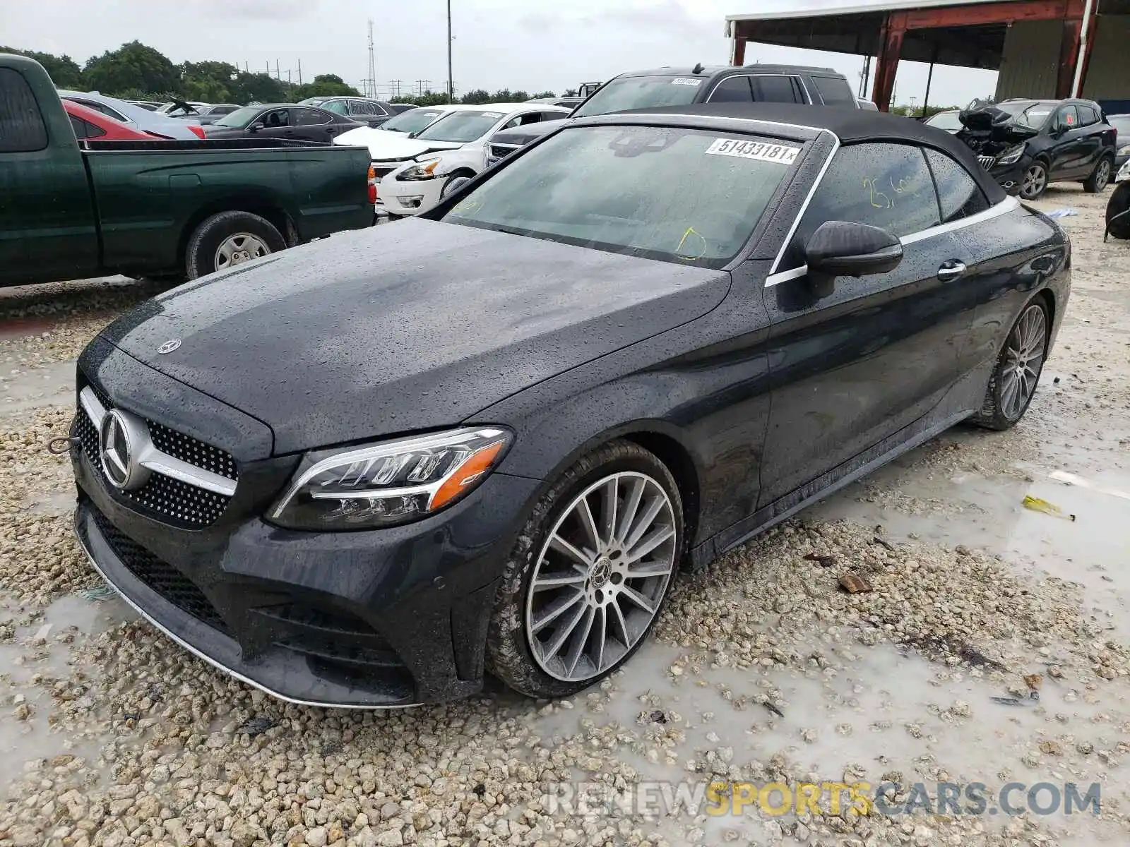 2 Photograph of a damaged car WDDWK8DB5KF879256 MERCEDES-BENZ C-CLASS 2019