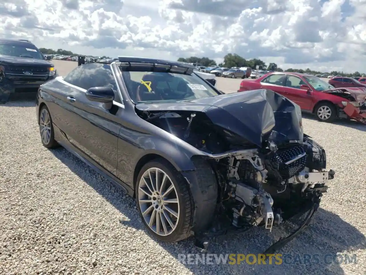 1 Photograph of a damaged car WDDWK8DB6KF772460 MERCEDES-BENZ C-CLASS 2019