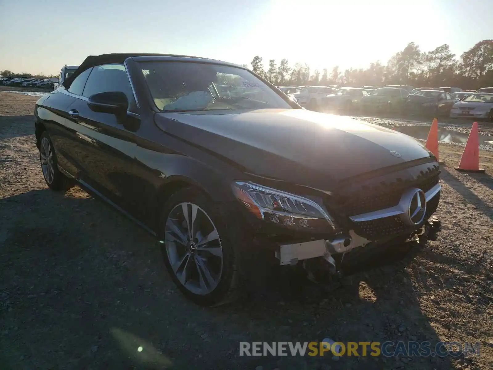 1 Photograph of a damaged car WDDWK8DB6KF820510 MERCEDES-BENZ C CLASS 2019