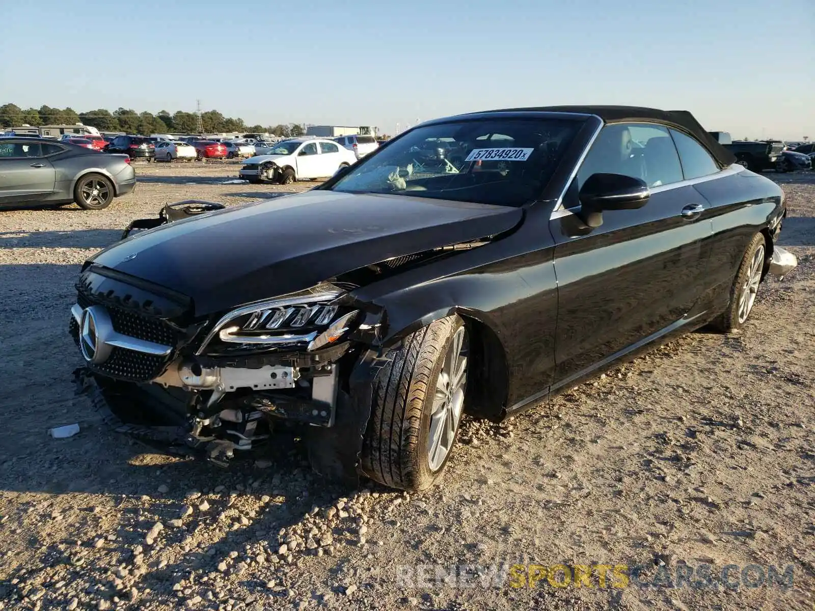 2 Photograph of a damaged car WDDWK8DB6KF820510 MERCEDES-BENZ C CLASS 2019