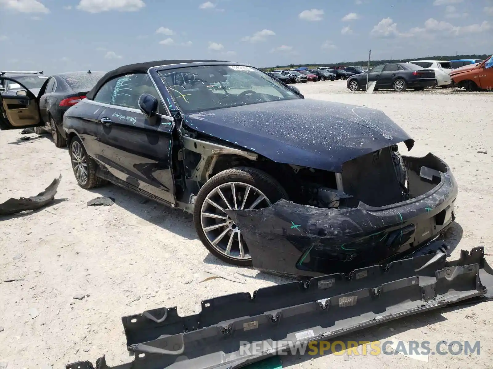 1 Photograph of a damaged car WDDWK8DB7KF793401 MERCEDES-BENZ C-CLASS 2019