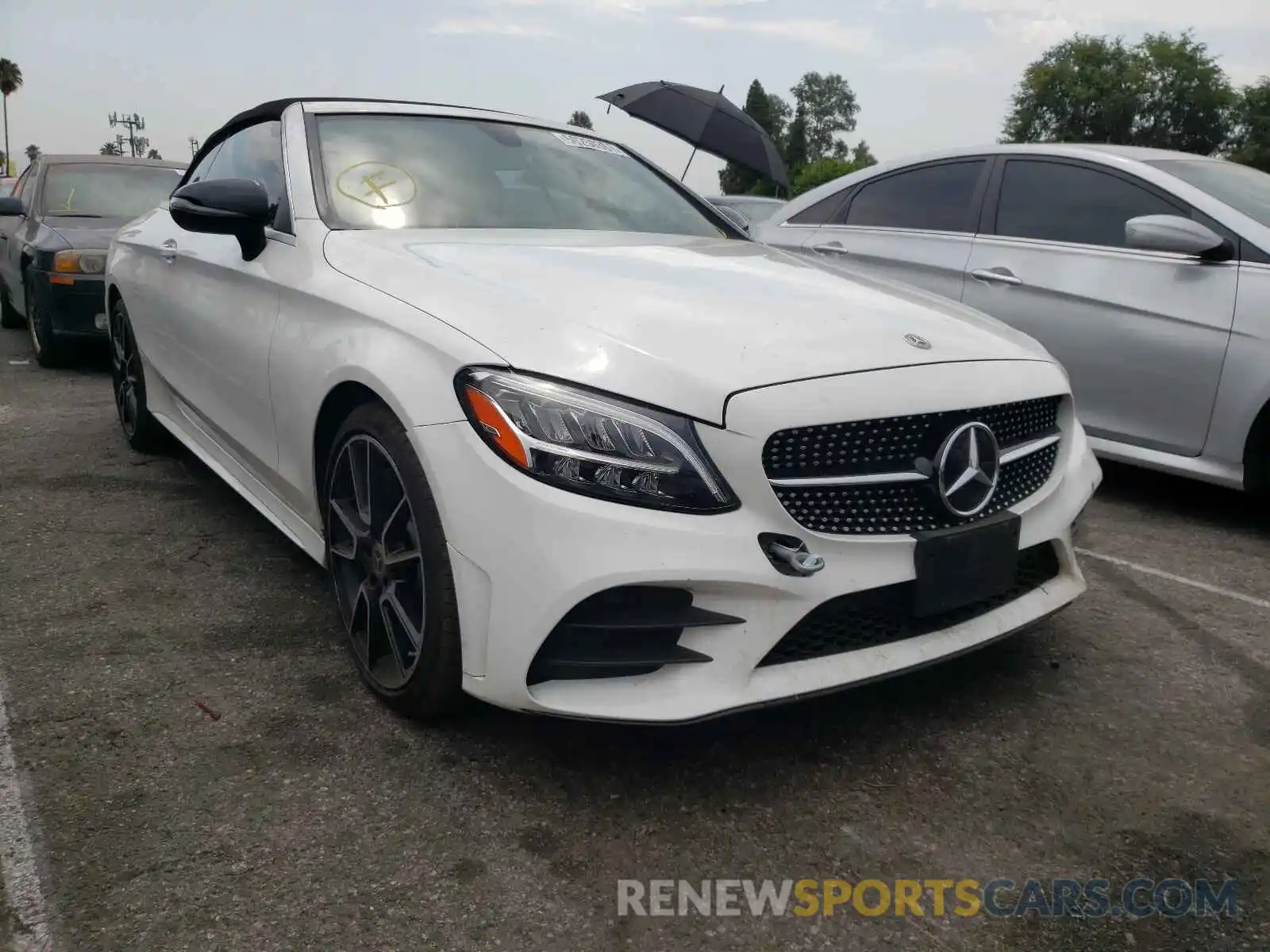 1 Photograph of a damaged car WDDWK8DB7KF798355 MERCEDES-BENZ C-CLASS 2019