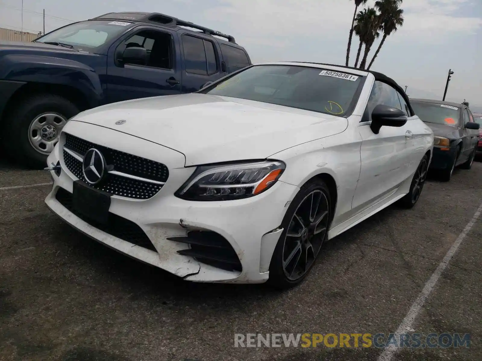 2 Photograph of a damaged car WDDWK8DB7KF798355 MERCEDES-BENZ C-CLASS 2019