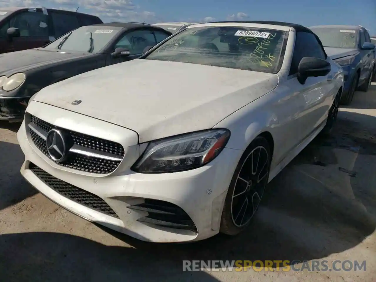 2 Photograph of a damaged car WDDWK8DB7KF834514 MERCEDES-BENZ C-CLASS 2019