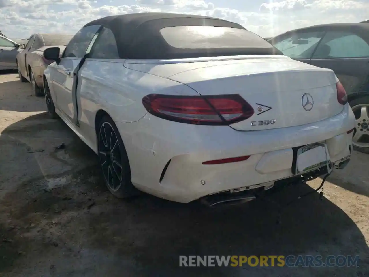 3 Photograph of a damaged car WDDWK8DB7KF834514 MERCEDES-BENZ C-CLASS 2019