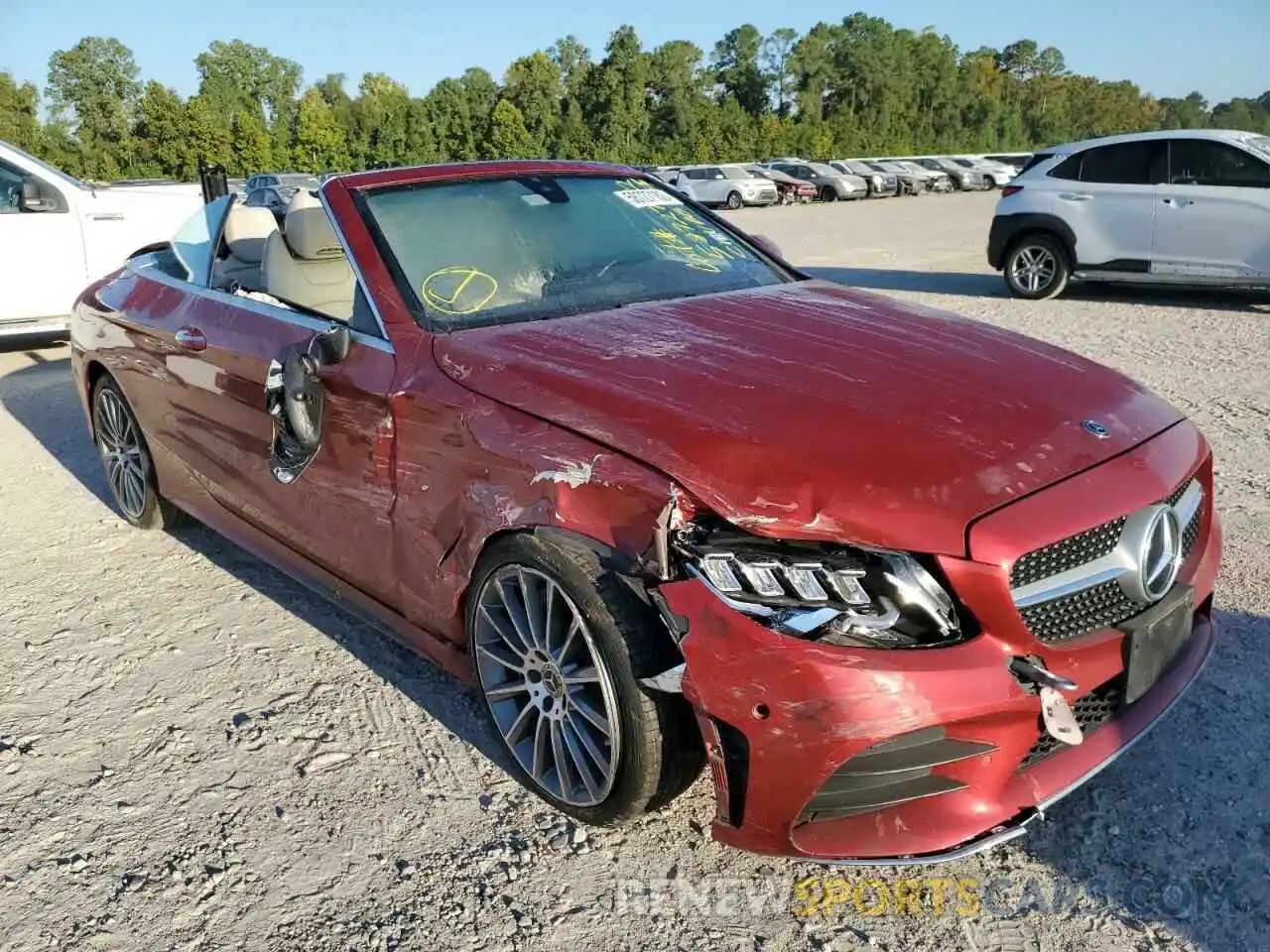 1 Photograph of a damaged car WDDWK8DB7KF836988 MERCEDES-BENZ C-CLASS 2019