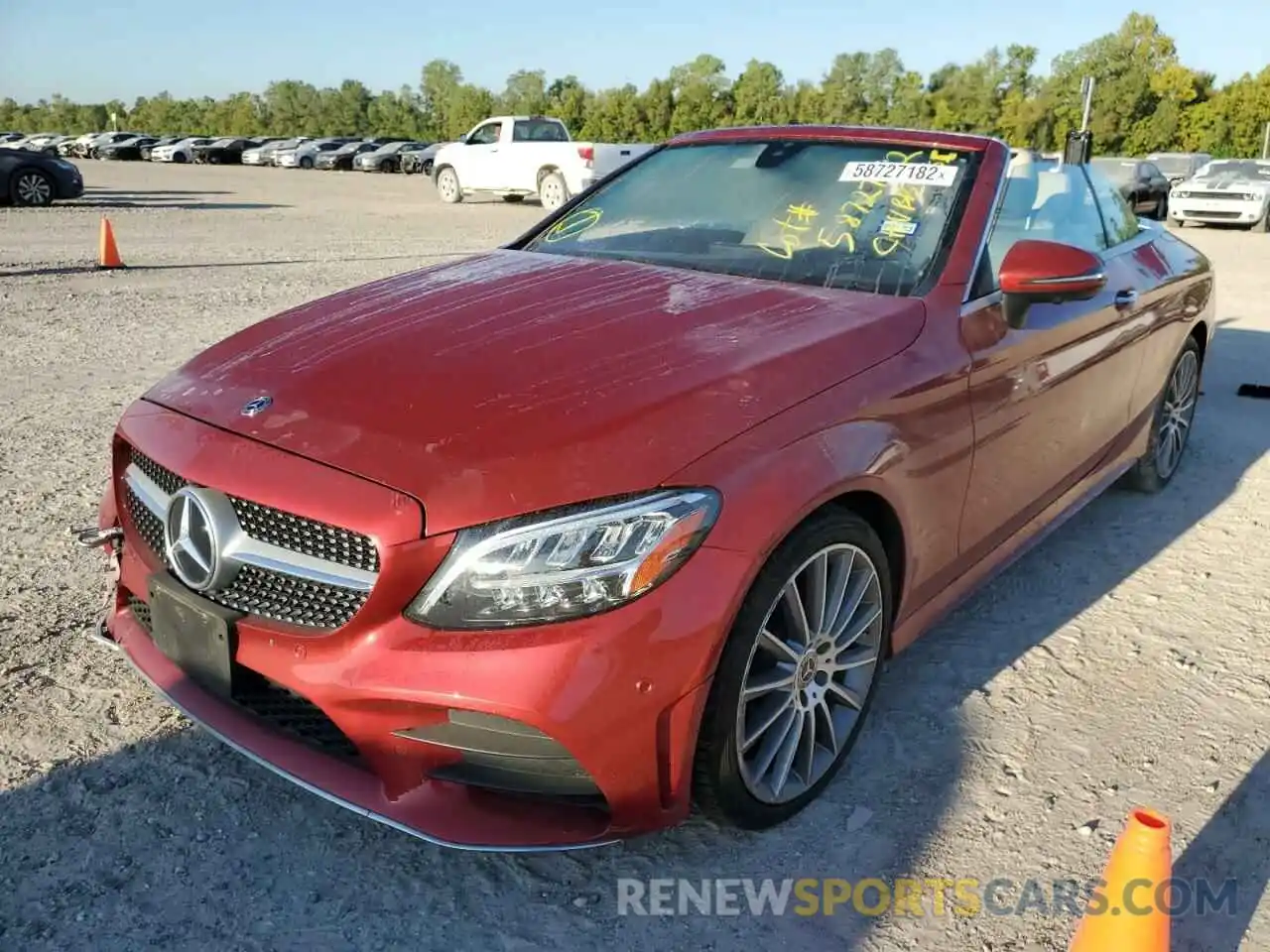 2 Photograph of a damaged car WDDWK8DB7KF836988 MERCEDES-BENZ C-CLASS 2019