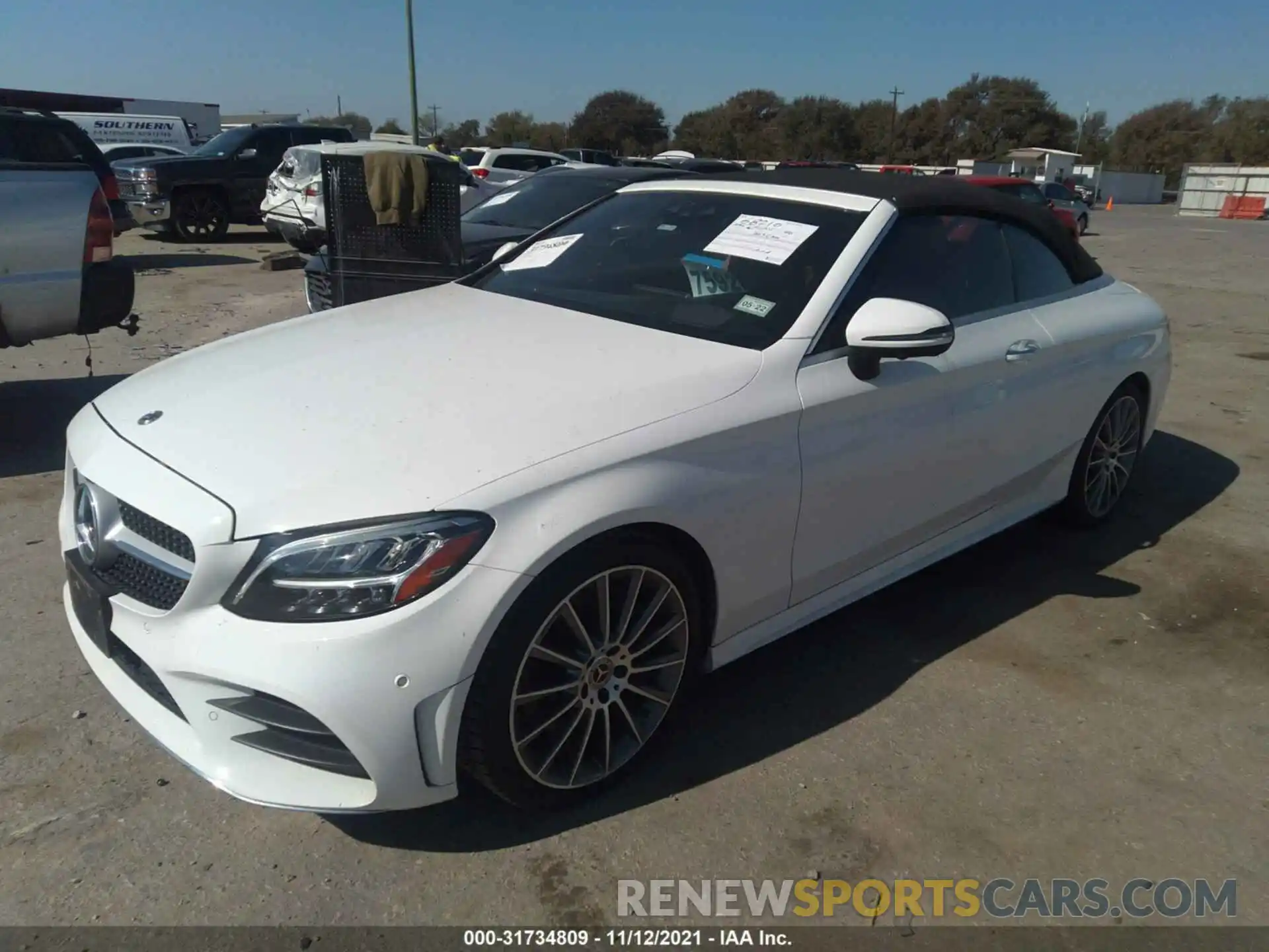 2 Photograph of a damaged car WDDWK8DB7KF841009 MERCEDES-BENZ C-CLASS 2019