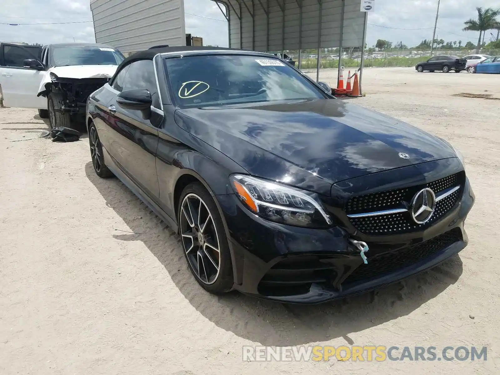 1 Photograph of a damaged car WDDWK8DB7KF879551 MERCEDES-BENZ C CLASS 2019