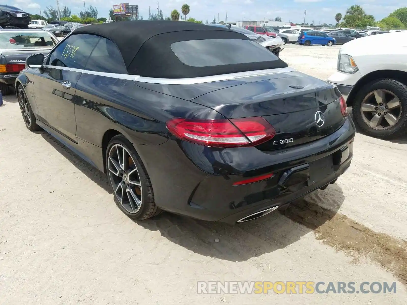 3 Photograph of a damaged car WDDWK8DB7KF879551 MERCEDES-BENZ C CLASS 2019