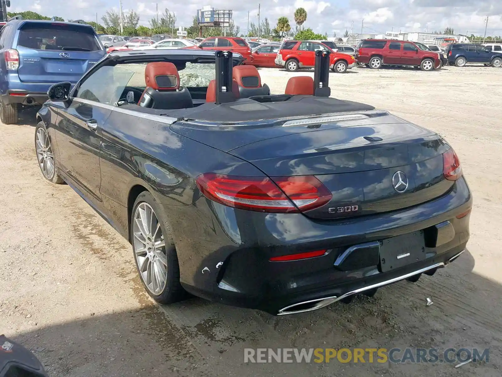 3 Photograph of a damaged car WDDWK8DB8KF773979 MERCEDES-BENZ C CLASS 2019