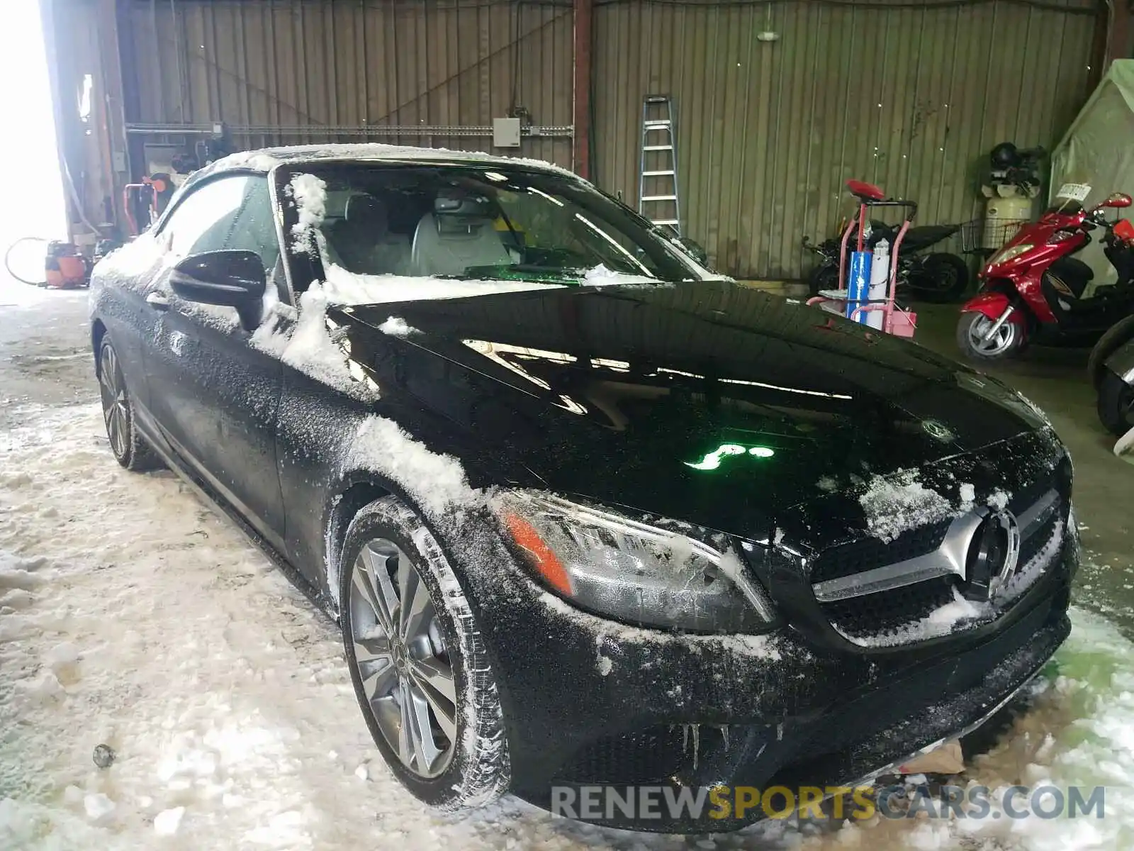 1 Photograph of a damaged car WDDWK8DB8KF826454 MERCEDES-BENZ C CLASS 2019