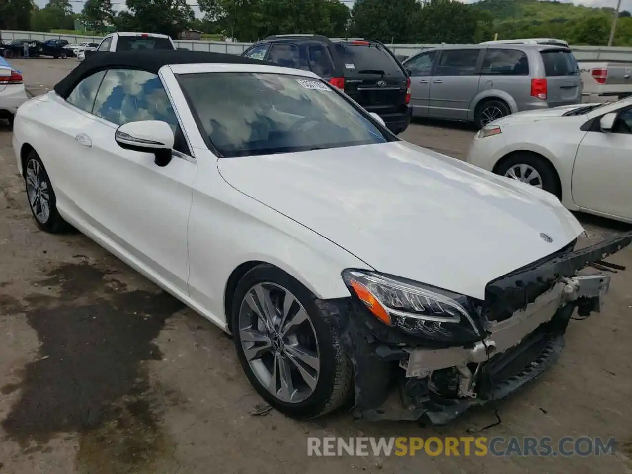 1 Photograph of a damaged car WDDWK8DB8KF835980 MERCEDES-BENZ C-CLASS 2019