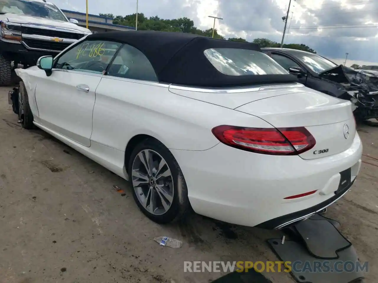 3 Photograph of a damaged car WDDWK8DB8KF835980 MERCEDES-BENZ C-CLASS 2019