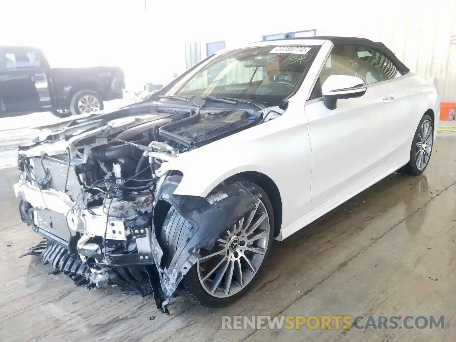 2 Photograph of a damaged car WDDWK8DB8KF841438 MERCEDES-BENZ C CLASS 2019