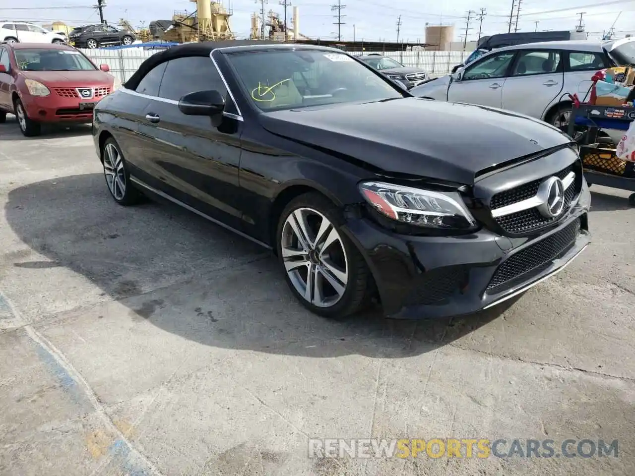 1 Photograph of a damaged car WDDWK8DB9KF769374 MERCEDES-BENZ C-CLASS 2019