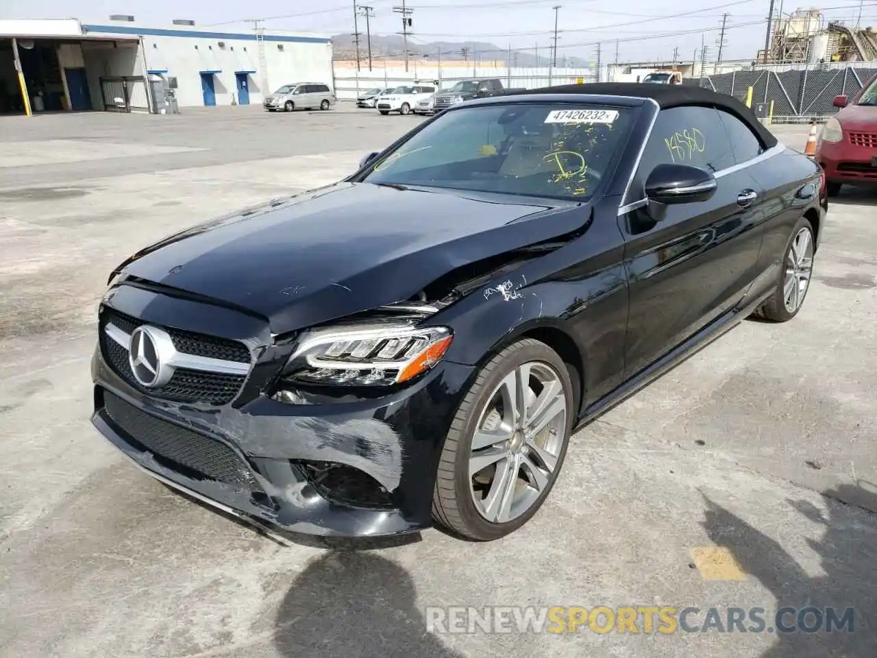 2 Photograph of a damaged car WDDWK8DB9KF769374 MERCEDES-BENZ C-CLASS 2019