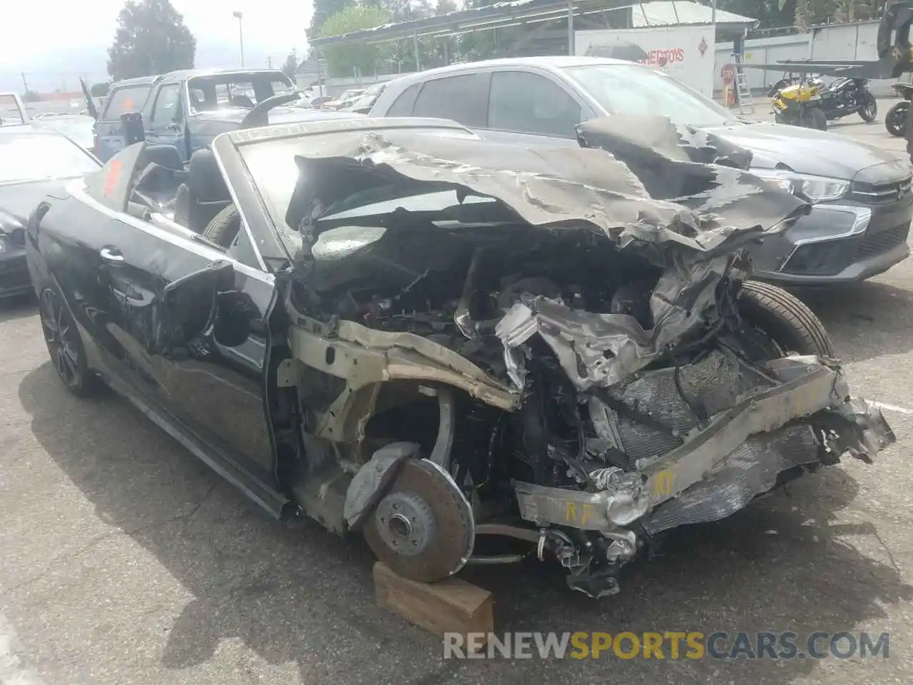 1 Photograph of a damaged car WDDWK8DB9KF792072 MERCEDES-BENZ C CLASS 2019