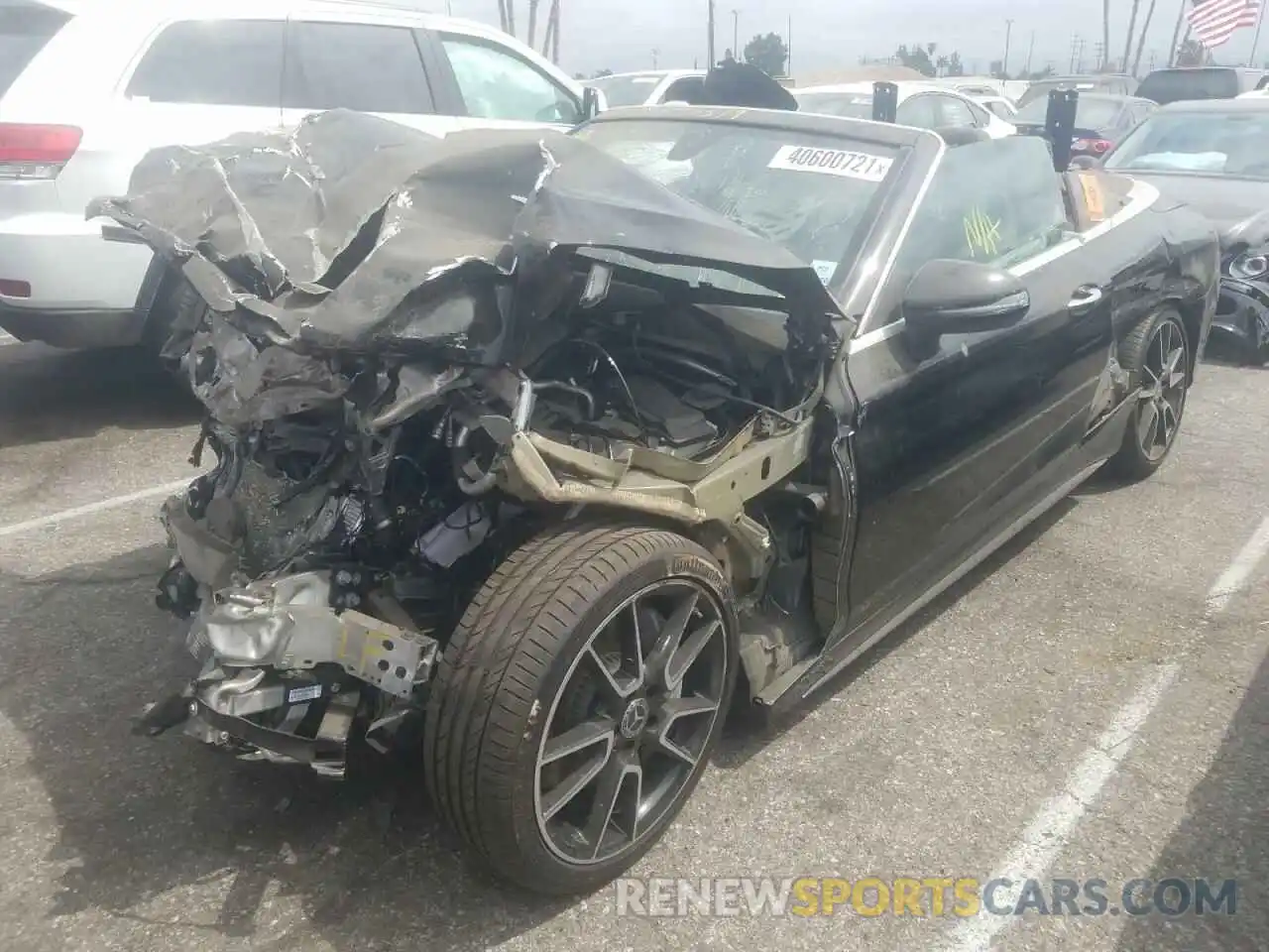 2 Photograph of a damaged car WDDWK8DB9KF792072 MERCEDES-BENZ C CLASS 2019