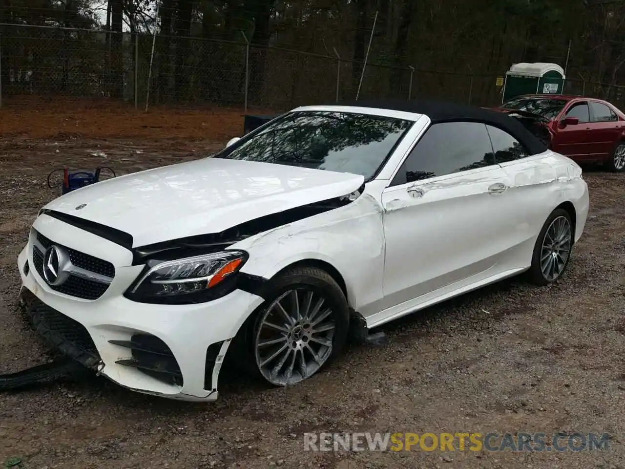 2 Photograph of a damaged car WDDWK8DB9KF859219 MERCEDES-BENZ C-CLASS 2019