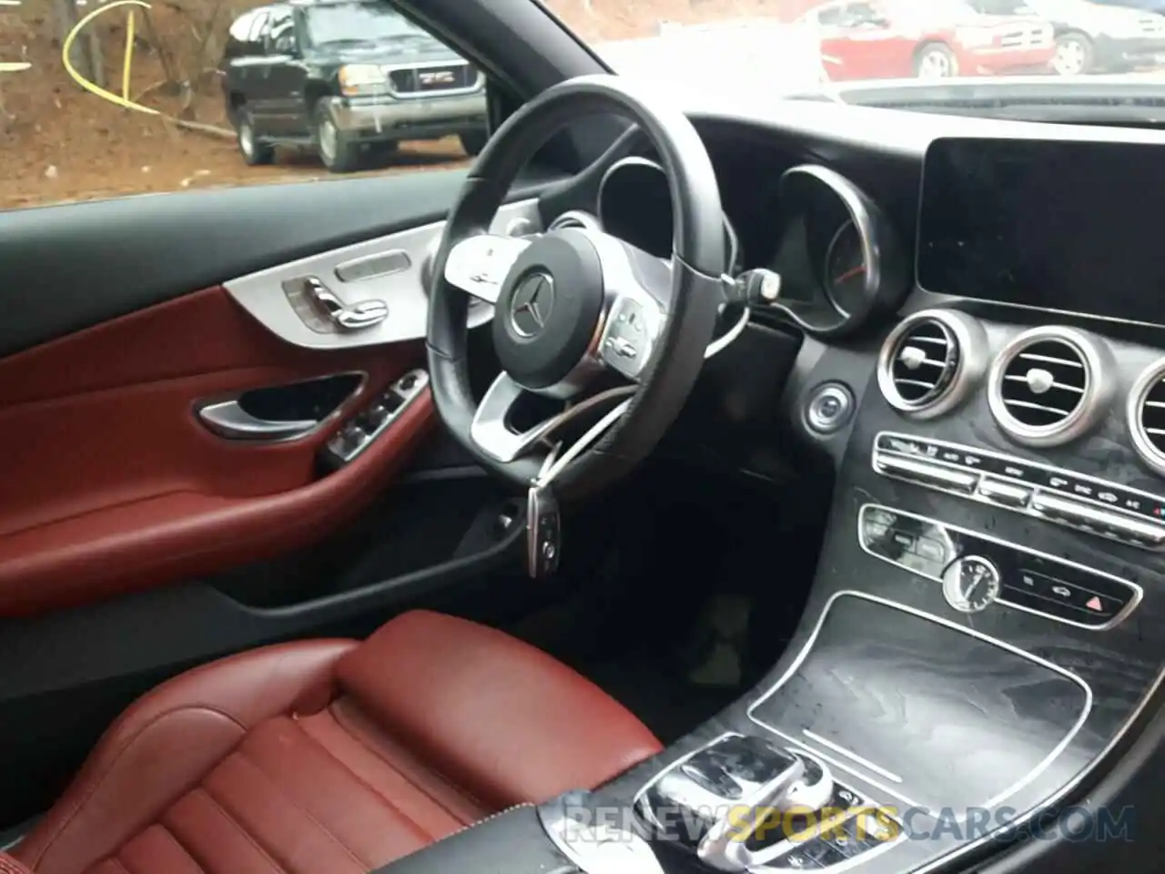 9 Photograph of a damaged car WDDWK8DB9KF859219 MERCEDES-BENZ C-CLASS 2019