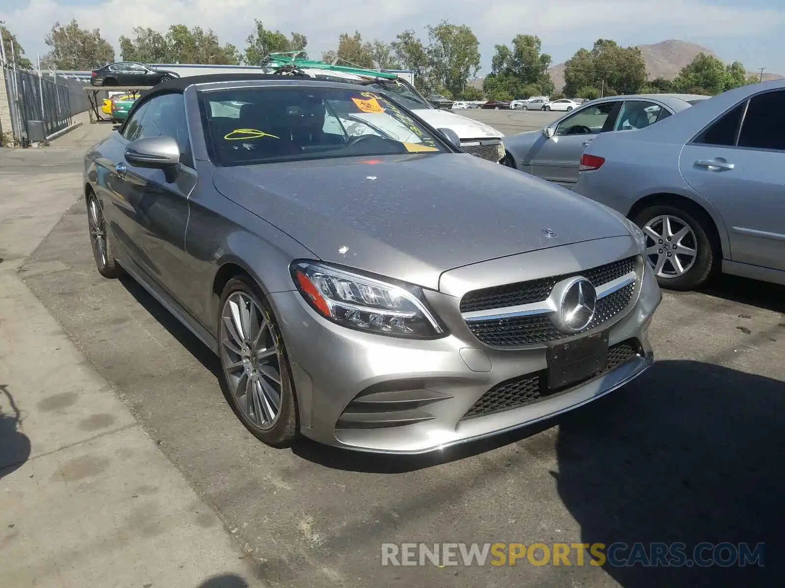 1 Photograph of a damaged car WDDWK8DB9KF861603 MERCEDES-BENZ C CLASS 2019