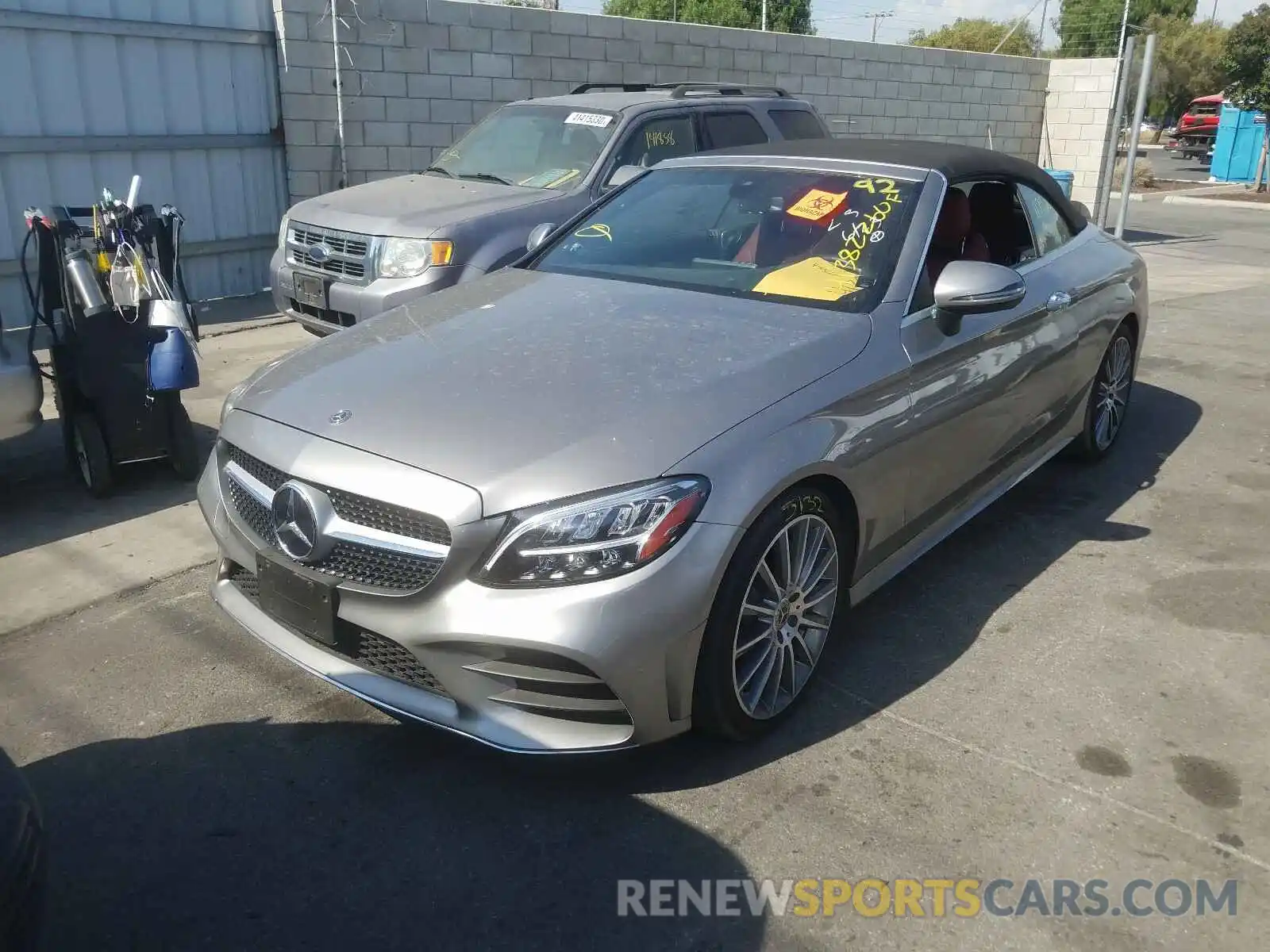 2 Photograph of a damaged car WDDWK8DB9KF861603 MERCEDES-BENZ C CLASS 2019