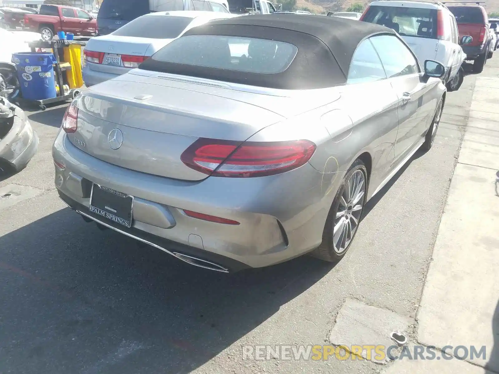 4 Photograph of a damaged car WDDWK8DB9KF861603 MERCEDES-BENZ C CLASS 2019