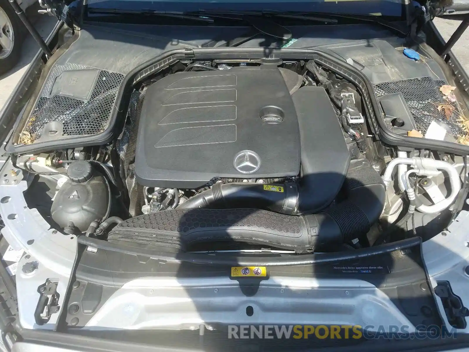 7 Photograph of a damaged car WDDWK8DB9KF861603 MERCEDES-BENZ C CLASS 2019