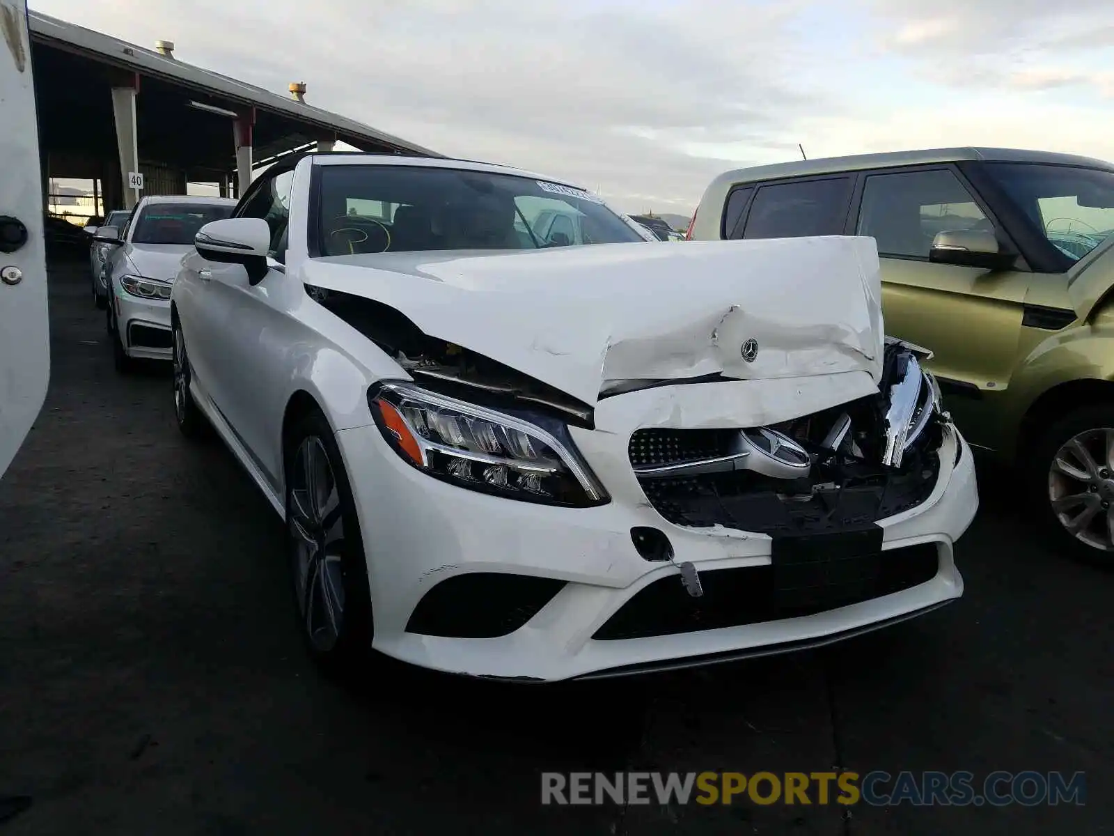 1 Photograph of a damaged car WDDWK8DB9KF862332 MERCEDES-BENZ C CLASS 2019