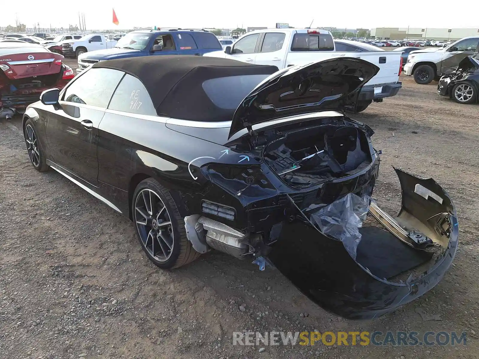 3 Photograph of a damaged car WDDWK8DB9KF872102 MERCEDES-BENZ C-CLASS 2019