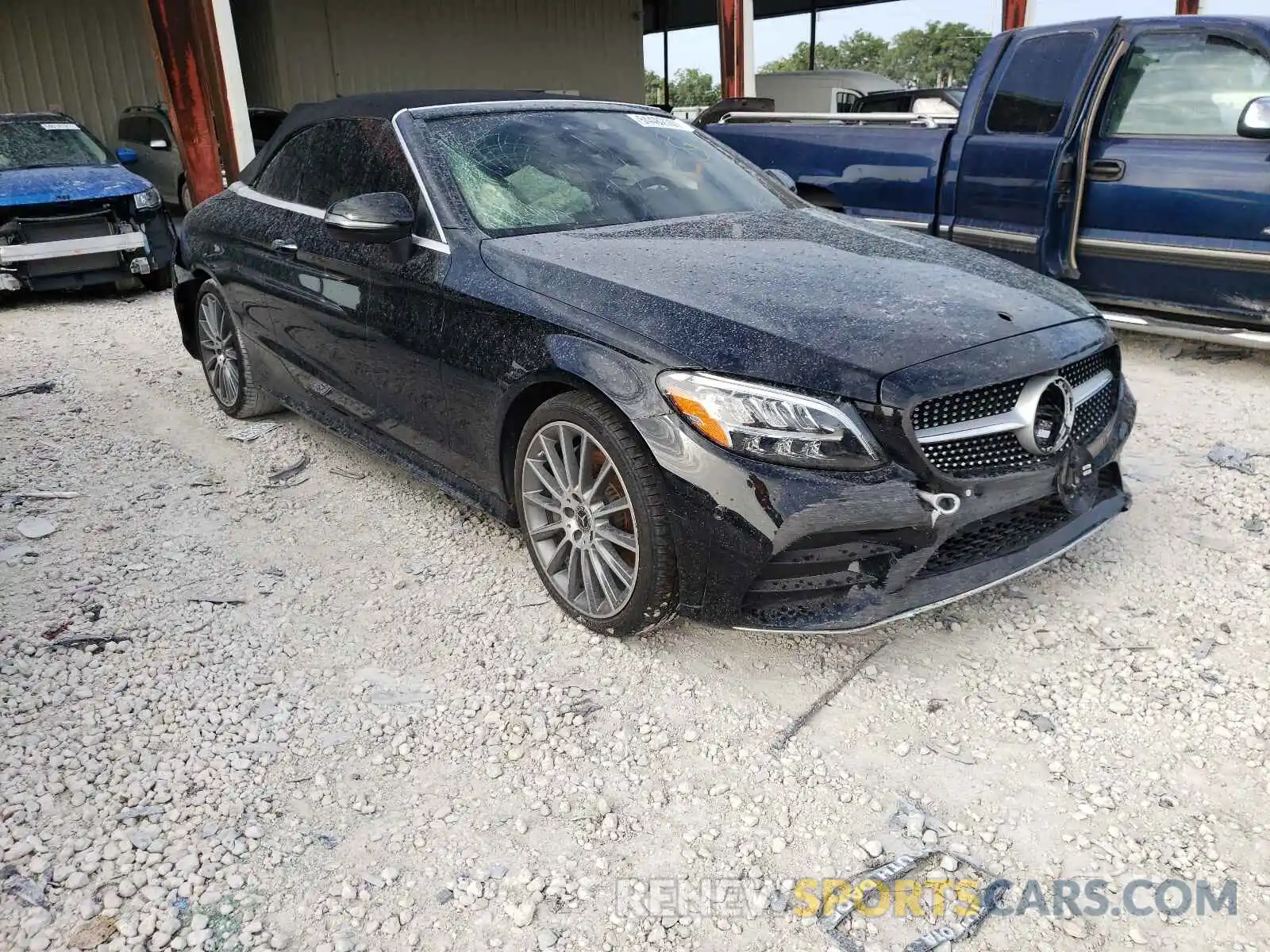 1 Photograph of a damaged car WDDWK8DBXKF774521 MERCEDES-BENZ C-CLASS 2019