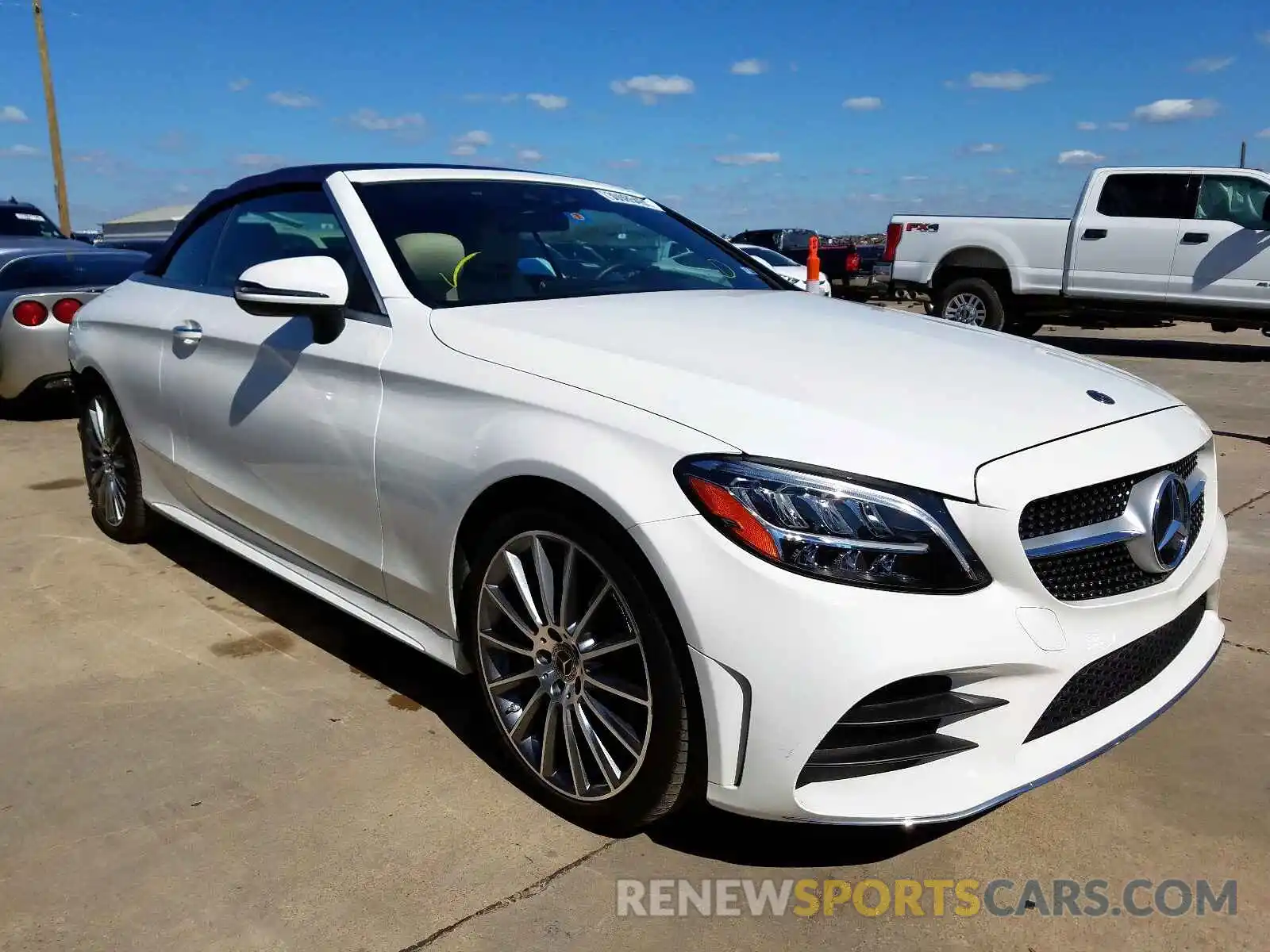 1 Photograph of a damaged car WDDWK8DBXKF783896 MERCEDES-BENZ C CLASS 2019