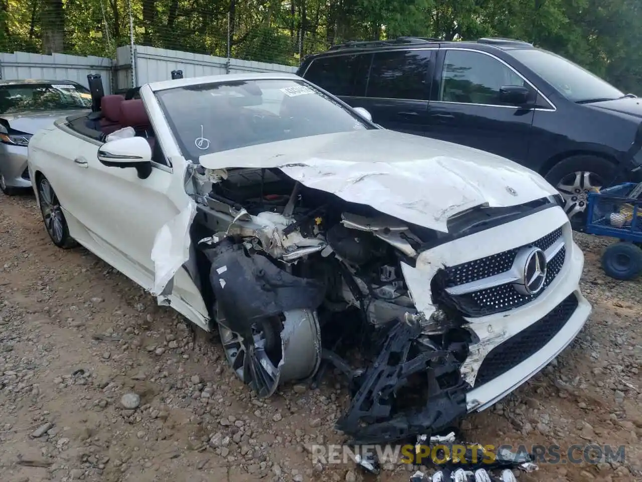 1 Photograph of a damaged car WDDWK8DBXKF792694 MERCEDES-BENZ C-CLASS 2019