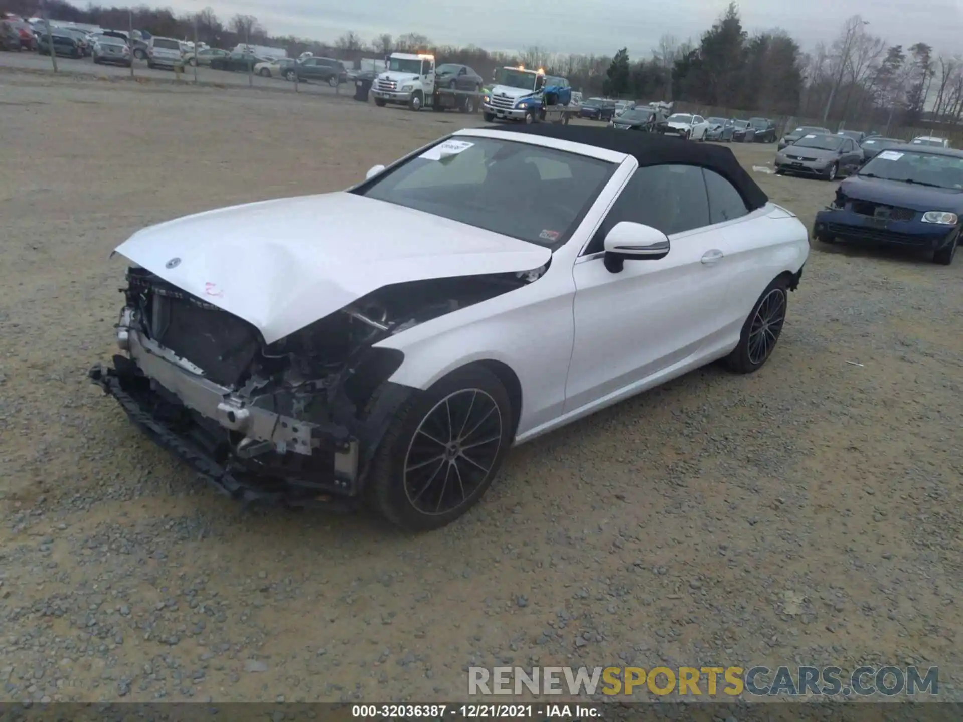 2 Photograph of a damaged car WDDWK8EB0KF770685 MERCEDES-BENZ C-CLASS 2019