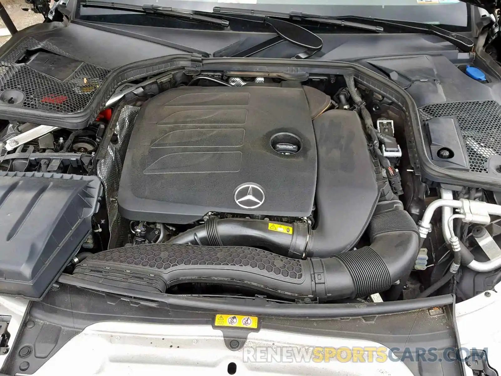 7 Photograph of a damaged car WDDWK8EB0KF779533 MERCEDES-BENZ C CLASS 2019