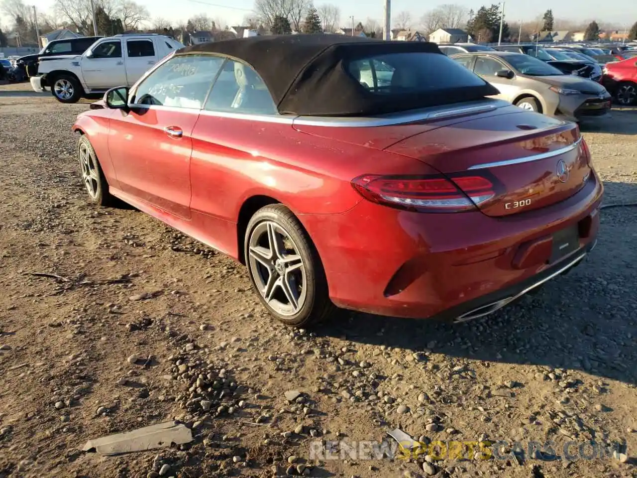 3 Photograph of a damaged car WDDWK8EB0KF804611 MERCEDES-BENZ C-CLASS 2019