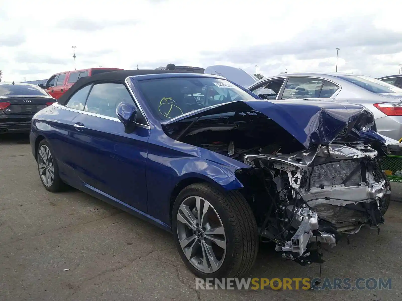 1 Photograph of a damaged car WDDWK8EB0KF894732 MERCEDES-BENZ C CLASS 2019