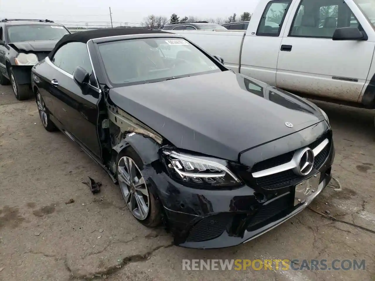 1 Photograph of a damaged car WDDWK8EB1KF832174 MERCEDES-BENZ C-CLASS 2019