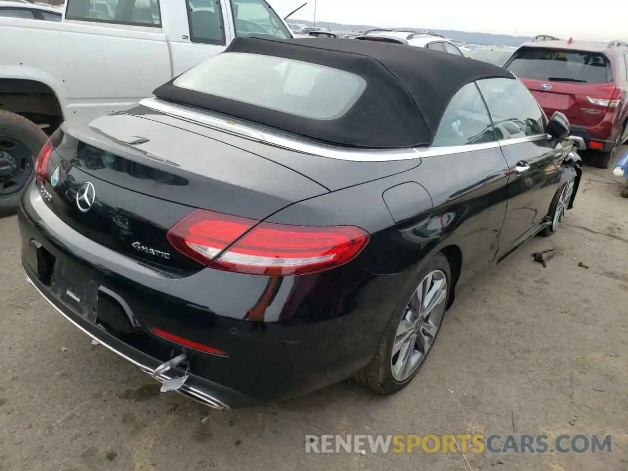 4 Photograph of a damaged car WDDWK8EB1KF832174 MERCEDES-BENZ C-CLASS 2019