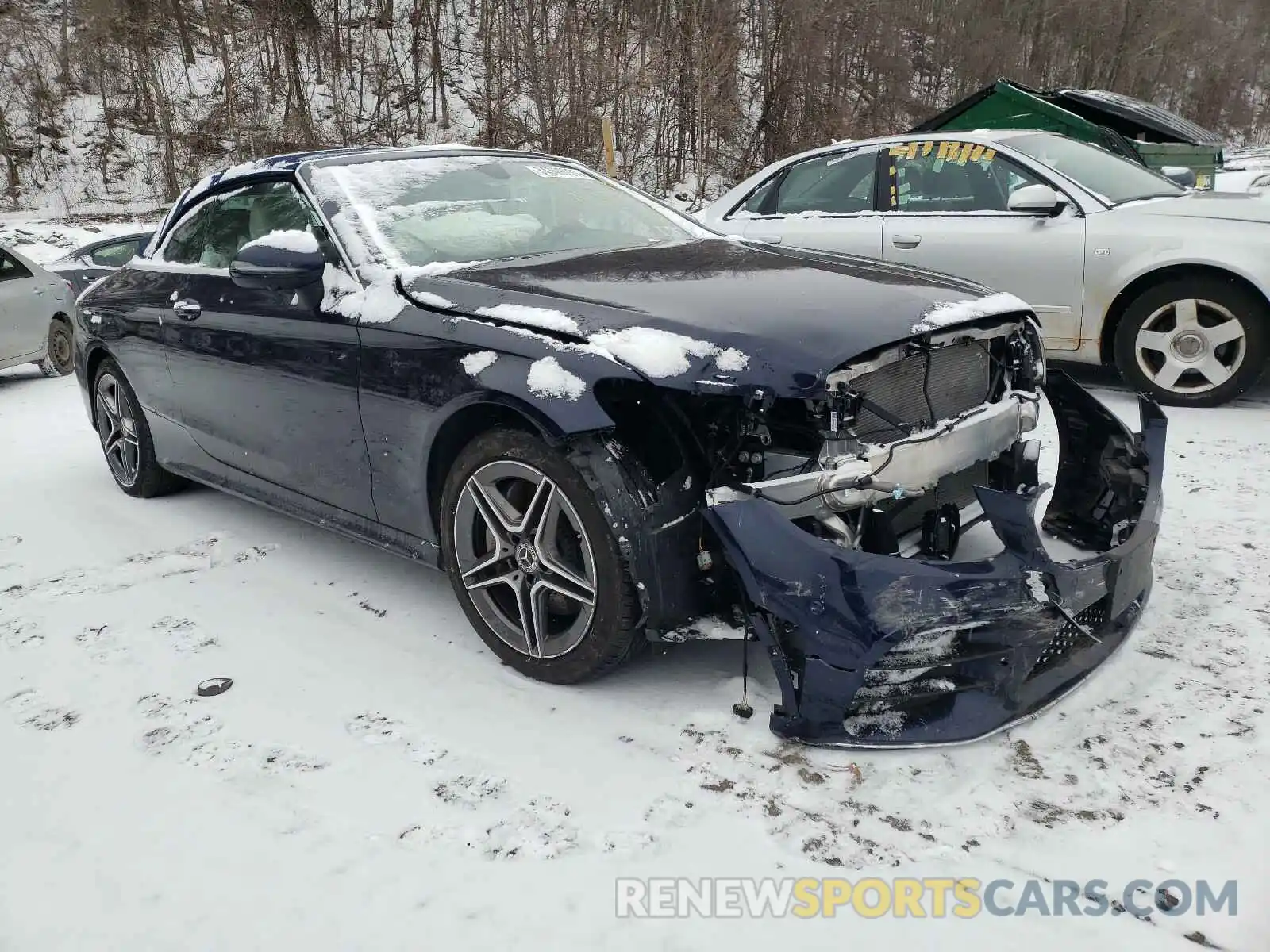 1 Photograph of a damaged car WDDWK8EB1KF879236 MERCEDES-BENZ C CLASS 2019