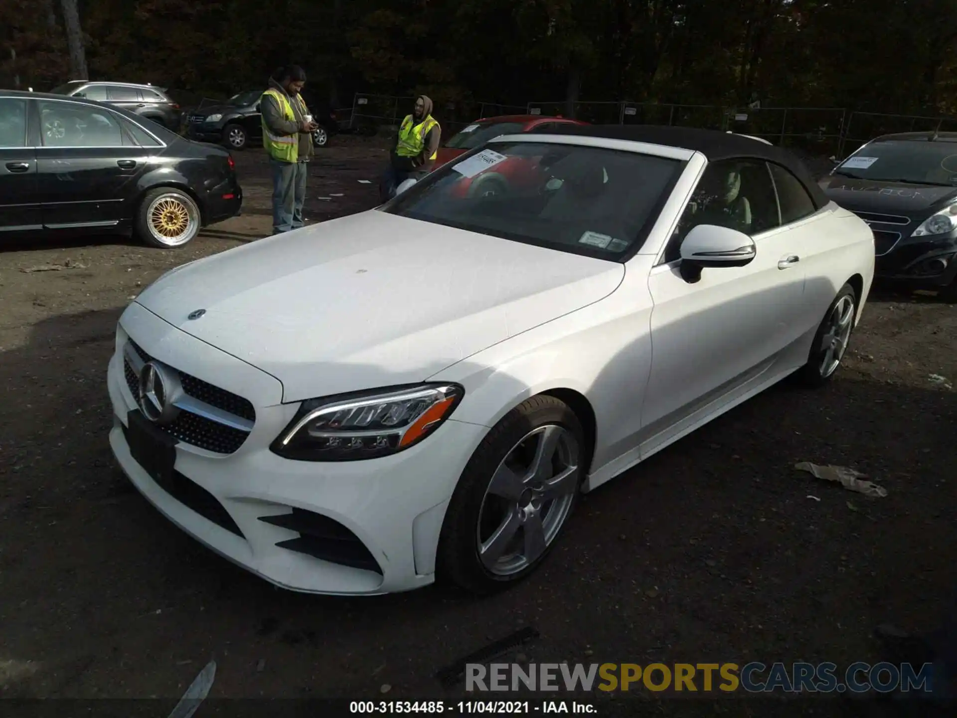 2 Photograph of a damaged car WDDWK8EB2KF798844 MERCEDES-BENZ C-CLASS 2019