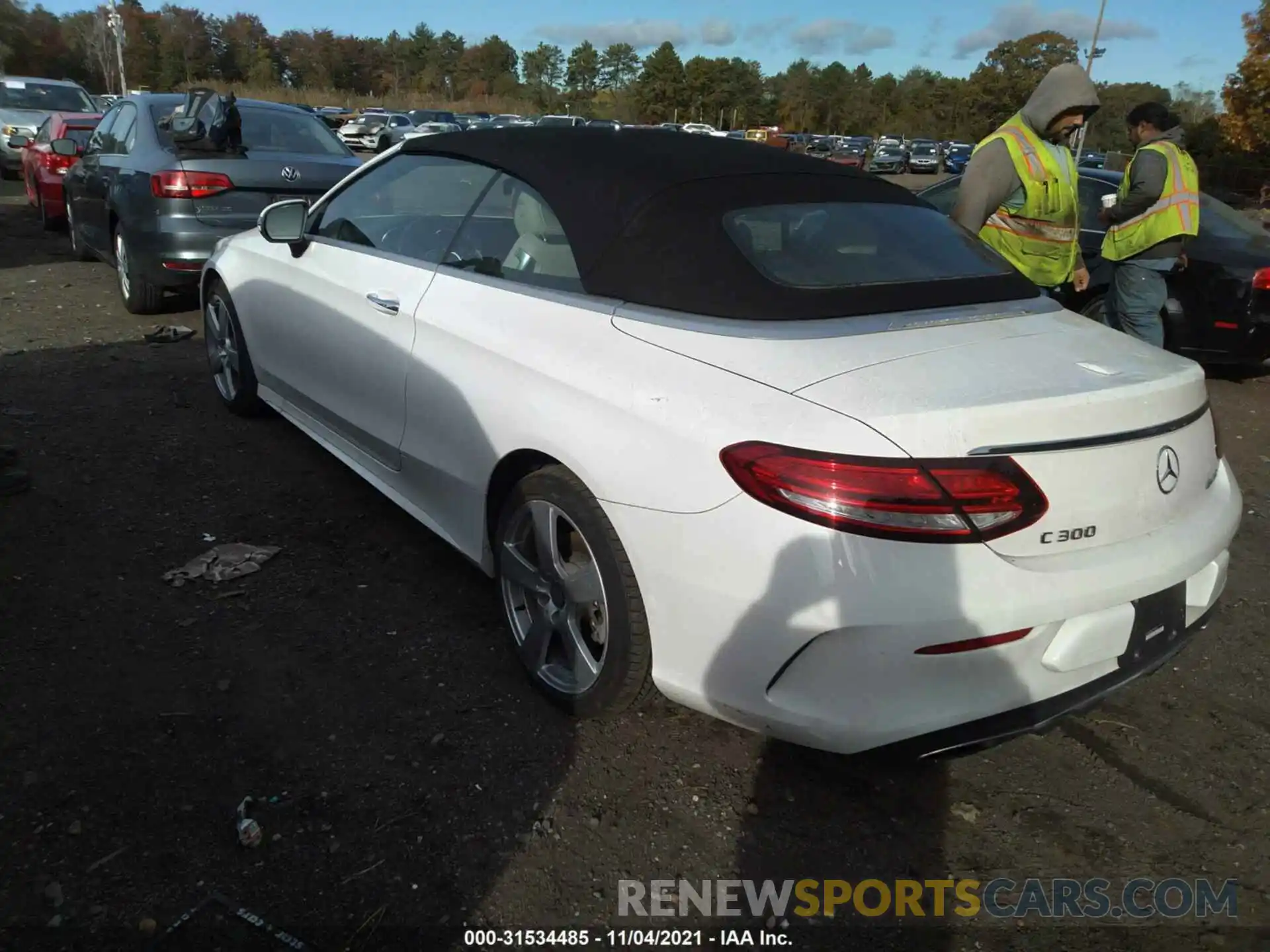 3 Photograph of a damaged car WDDWK8EB2KF798844 MERCEDES-BENZ C-CLASS 2019