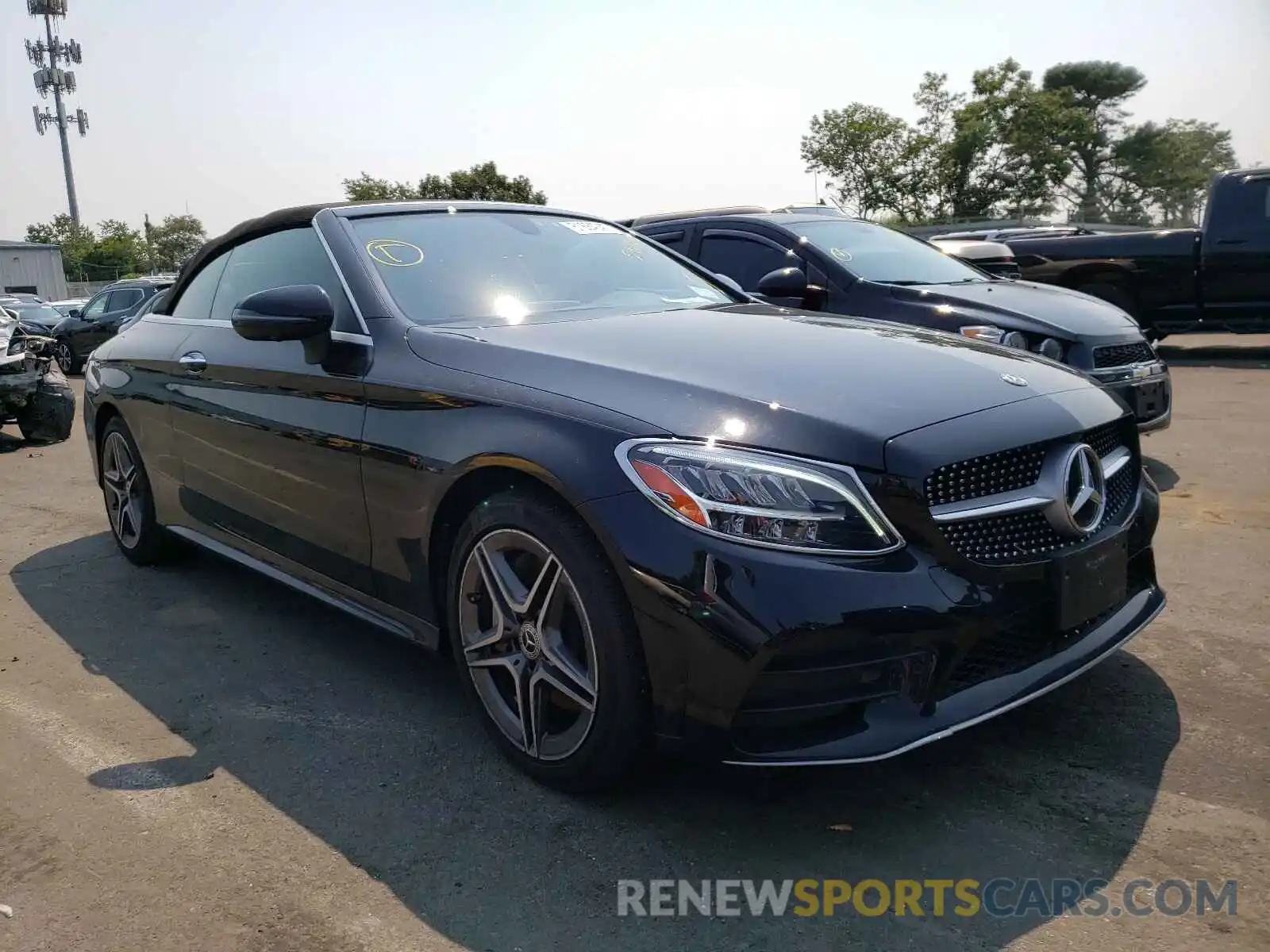 1 Photograph of a damaged car WDDWK8EB2KF834547 MERCEDES-BENZ C-CLASS 2019