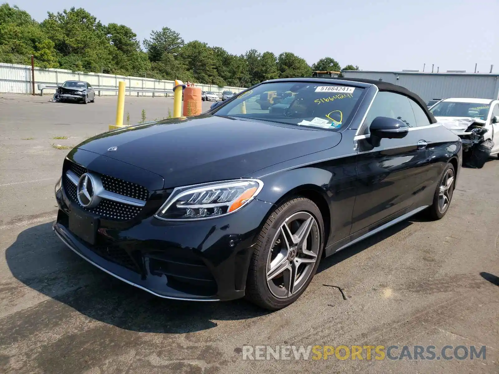 2 Photograph of a damaged car WDDWK8EB2KF834547 MERCEDES-BENZ C-CLASS 2019