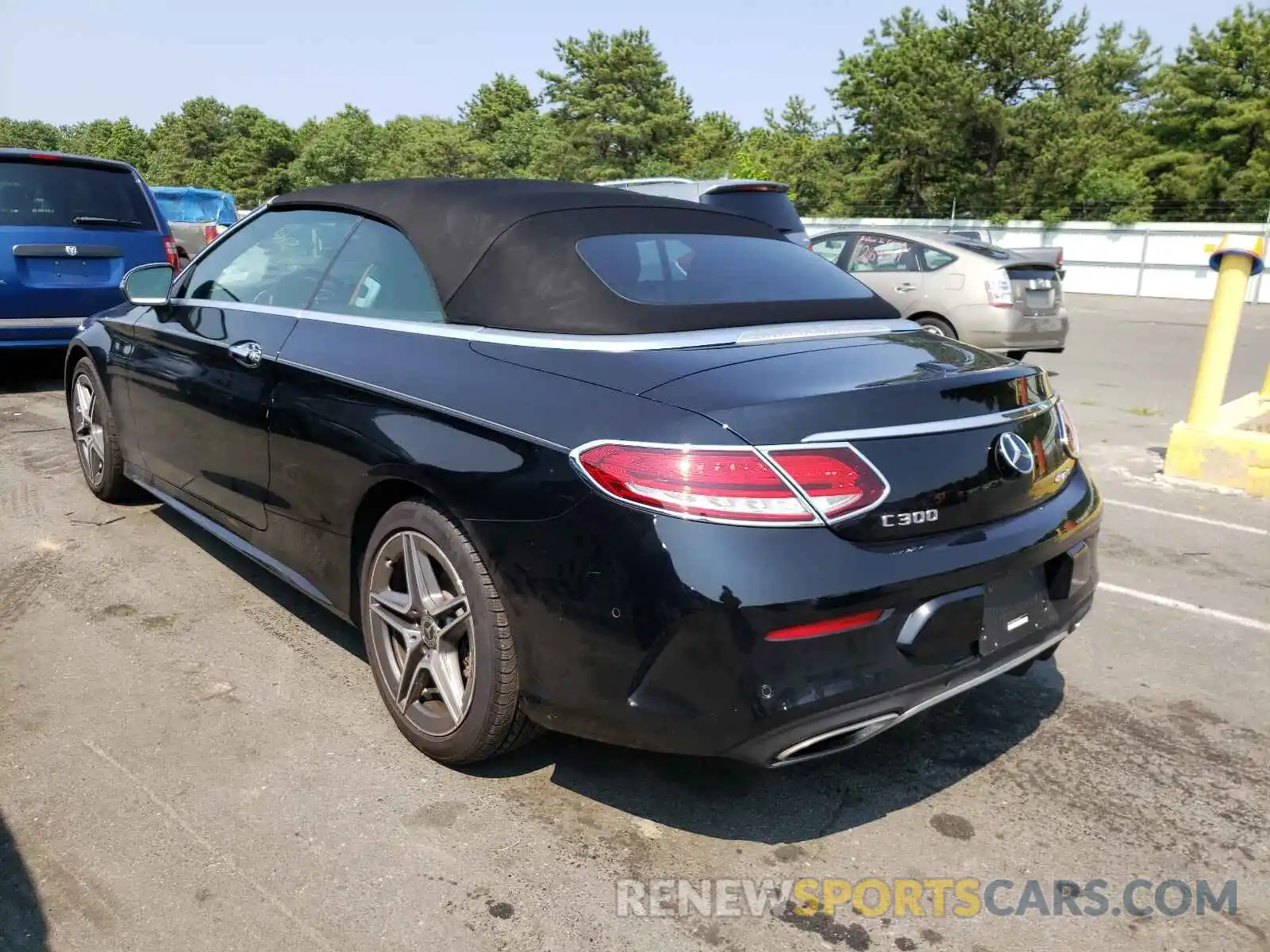 3 Photograph of a damaged car WDDWK8EB2KF834547 MERCEDES-BENZ C-CLASS 2019